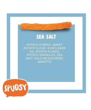 Spudsy Sweet Potato Fries | Vegan, Gluten-Free Snacks | Plant-Based, Allergen-Free, Non-GMO, Kosher | Superfood 2 Pack - 4 oz Bags (Cheese Fry / Sea Salt Fry) - Buy Online on GoSupps.com