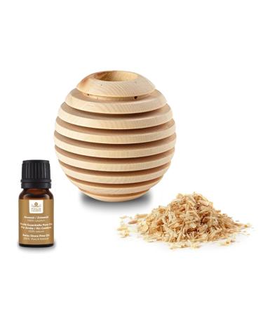 Scented wood globe