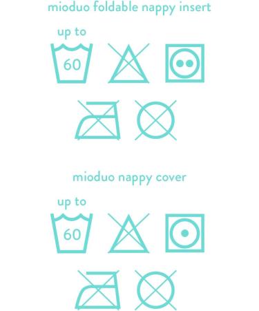 Bambino Mio Mioduo Reusable Nappy Set Size 1 - Pet Party Print | For Babies <9Kgs - Buy Online on GoSupps.com