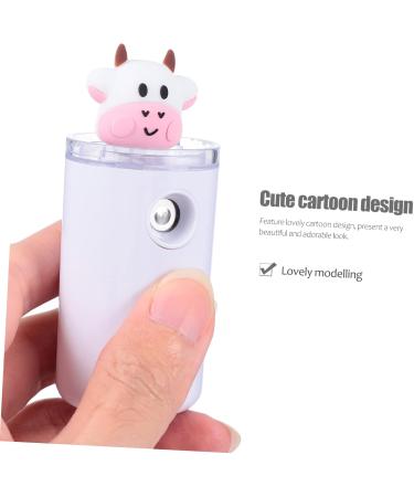 Beavorty Travel Humidifiers Portable Pocket Size Facial Mister Moisturizing Mist Sprayer Small Humidifier Oul Diffuser 3.8x3.8x10.8cm White - Buy Online on GoSupps.com