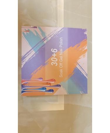 36Pcs SHOWNAIL Gel Nail Polish Set - 30 Vibrant Colors with Base, Glossy & Matte Top Coat - Glowing Diamond Finish - 8ml DIY Nail Kit - Buy Online on GoSupps.com