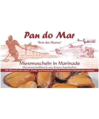 Pan Do Mar Mies Muscheln in Marinade 115 g - Buy Online on GoSupps.com