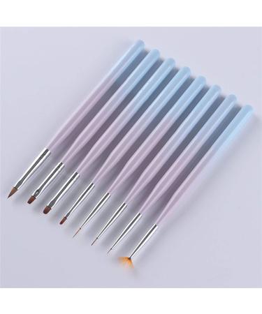 3 Piece Nail Painting Pen Set - Nail Art Brushes for Drawing & Dotting | International Shipping - Buy Online on GoSupps.com