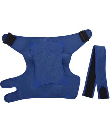 Perfk Dark Blue Shoulder Support & Compression Sleeve for Men & Women | Ultimate Shoulder Care & Protection for Sports - Buy Online on GoSupps.com