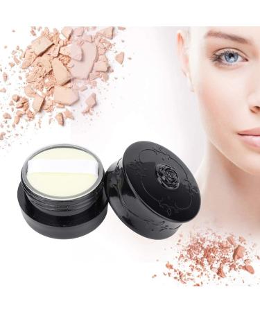 Vintage Rose Loose Powder Container - Empty Makeup Powder Box with Puff for Cosmetics (Black) - Buy Online on GoSupps.com