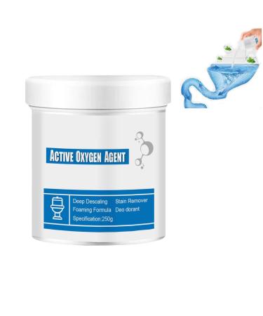 Touch Free Fizzy Foam Toilet Cleaner 250g Splash Toilet Cleaner Foam Powder Powerful Pipe Dredging Agent Household Splash Foaming Toilet Cleaner Easy To Help You Solve In Toilet Cleaning (1PC)