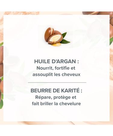  Evoluderm EVOLUDERM - Divine Argan Nourishing Hair Mask - 150 ml - 99% natural origin - Made in France - Pack of 3 x 150 ml - Buy Online on GoSupps.com