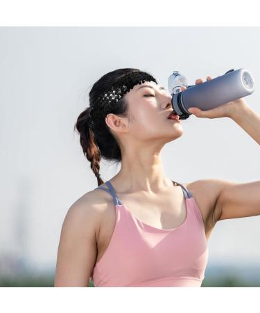 Uonlytech Sequin Headband Adjustable Non Slip Wide Headband Sparkly Black Headband Sports Bling Hairband 1920s Glitter Headdress for Women Girls - Buy Online on GoSupps.com