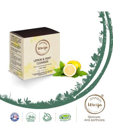 Lemon & Mint Soap Bar - Natural Cleansing for All Skin Types | Cruelty-Free Face & Body Soap for Men & Women - Buy Online on GoSupps.com