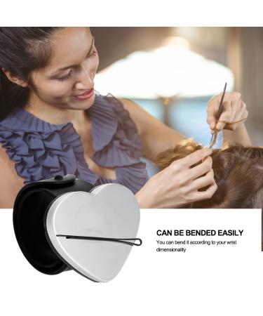 Magnetic Pin Hair Clips Bracelet | Professional Hairdressing Tool for Salon | Pins & Rubber Band Holder - Buy Online on GoSupps.com