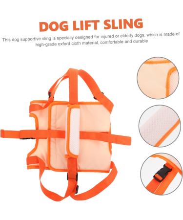 GANAZONO Lift Portable Belt Leg Dog Support Injured Recovery Sling Band Harness Rehabilitation Protective XL Orange - Buy Online on GoSupps.com