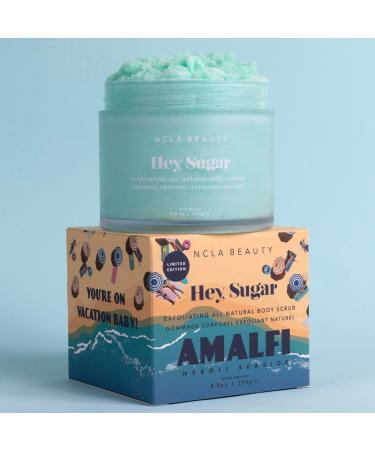 NCLA Beauty Hey Sugar All Natural Body Scrub - Moisturizing Exfoliating Sugar Scrub - Notes of Neroli - Amalfi Coast - 8.8 oz - Buy Online on GoSupps.com