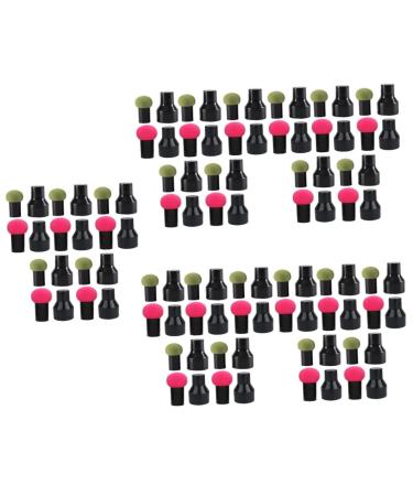 FRCOLOR Simple Puff 50 Sets Mushroom Head Puff Makeup Foundation Hydrophilic Polyurethane Sponge Girl Makeup Pad