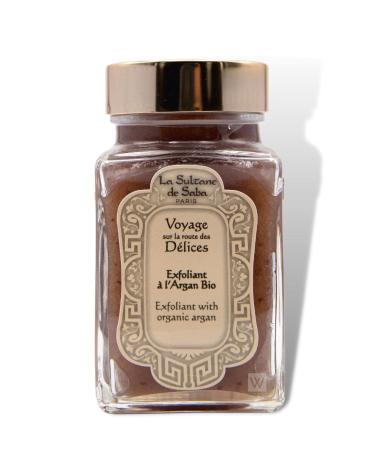 La Sultane de Saba - Face Scrub - Bio Argan & Orange Blossom - Journey To The Route Of Delights 100ml / 3.4 Fl Oz
