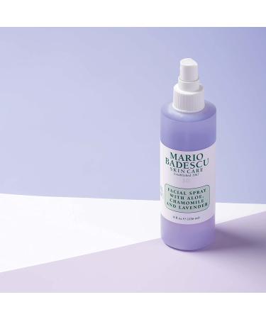 Mario Badescu Facial Spray with Aloe, Chamomile, and Lavender - Hydrating Face Mist for All Skin Types | 8 Fl Oz - Buy Online on GoSupps.com