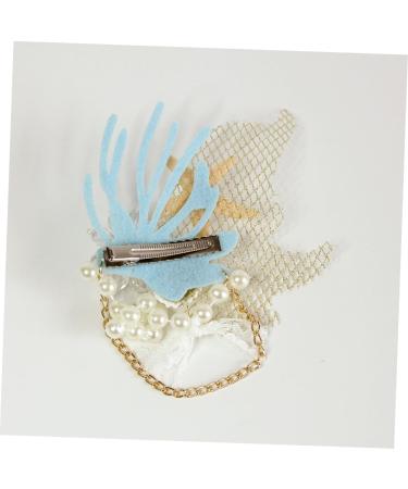 FRCOLOR 1pc Wedding Tiara Hair Barrette Bridal Headpieces for Wedding Bride Hair Clip Beach Party Hair Headdress Girl Hair Clips Bridal Hair Clip Crystal Headpiece Headband - Buy Online on GoSupps.com