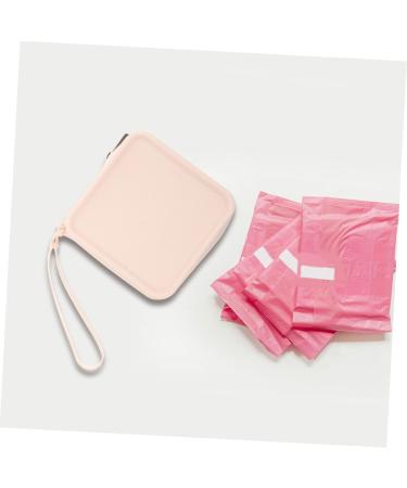 Coolhiya Women's Bandages Storage Bag | Compact Makeup & Period Pocket Tampon Holder | Reusable & Portable with Zipper - Buy Online on GoSupps.com