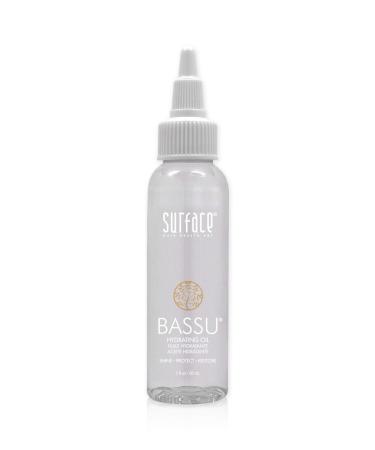 Surface Hair Bassu Hydrating Oil: Hair Oil with Flax Seed  and Aloe Vera  Moisturize and Hydrate Repair Damaged Hair  Color Safe  2 Fl Oz