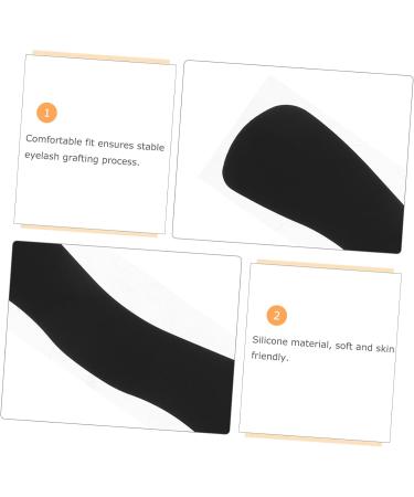 Ipetboom 4pi ces Lot de Patchs Frontaux Silicone pour Extensions de Cils Coussinets Application R utilisables pour Pose de Faux Cils - Buy Online on GoSupps.com