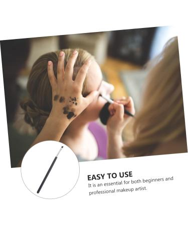 Didiseaon 12pcs Angled Eyebrow Brush Eyeliner Pencil Gel Liner Eyeliner Mini Brush Cosmetic Make up Bridegroom 16.00X0.20X0.20CM Black - Buy Online on GoSupps.com