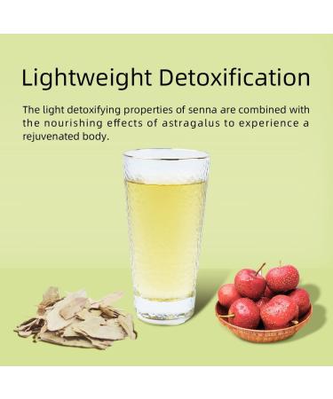 HANFANGLING Senna and Astragalus Tea: Digestive Diuretic and Detoxifying - 20 Tea Bags - Buy Online on GoSupps.com