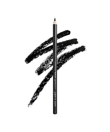 Wet 'n' Wild Color Icon Kohl Eyeliner Pencil Eyeliner and Pencil for Eye-Makeup with an Intense and Hyper-pigmented Effect Soft Creamy and Easy-to-use Formula Baby's Got Black