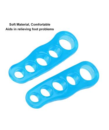 Pain Relief Toe Spacer Corrector for Bunions & Hammertoes - Flexible & Reusable (L) - Buy Online on GoSupps.com