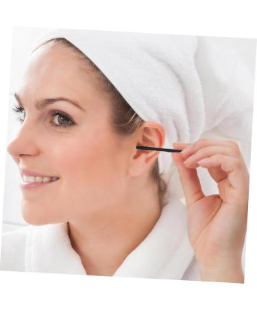 Gogogmee 100pcs Earwax Removal Sticks Adhesive Swabs for Ear Cleaning Sticky Ear Wax Removal Tool for Boys and Girls Adults Seniors - Buy Online on GoSupps.com