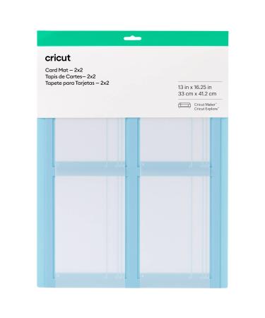 Cricut Card Mat 2x2, Reusable, Non-Slip Craft Mat, Create Four Cards Simultaneously, Perfect for Bulk Card Making, Compatible with Cricut Maker & Cricut Explore Crafting Machines - Buy Online on GoSupps.com