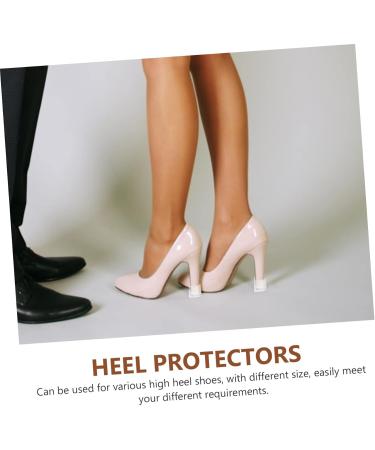 TENDYCOCO 16 Pairs High Heels Heel Covers - Non-Slip PVC Latin Shoes for Women | International Shipping Available - Buy Online on GoSupps.com