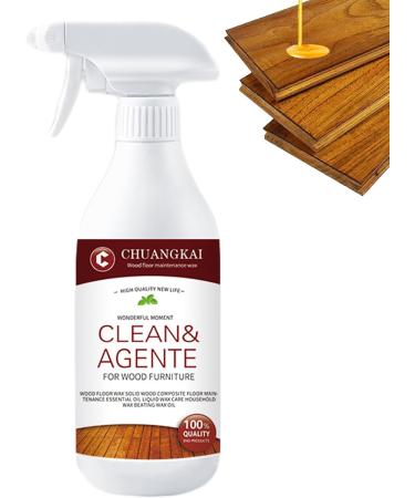 Wood Polish Spray - 16.9oz Liquid Floor Wax | Floor Liquid Cleaner Liquid Furniture Wax Cleaning And Maintenance Agent For Brightening Home - Buy Online on GoSupps.com
