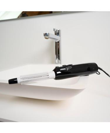Princess 529202 Cool Curl CC 300 Black Curling Brush - Versatile Styling with 2 Attachments & Cool Shot Function - Perfect for All Hairstyles - Buy Online on GoSupps.com