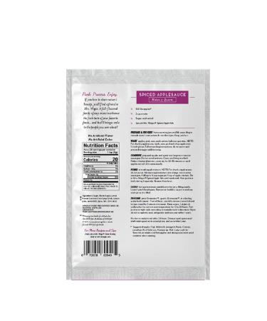 Mrs. Wages Spiced Apple Mix - 5 Ounce (Pack of 12) - Value Pack for Bulk Savings - Buy Online on GoSupps.com