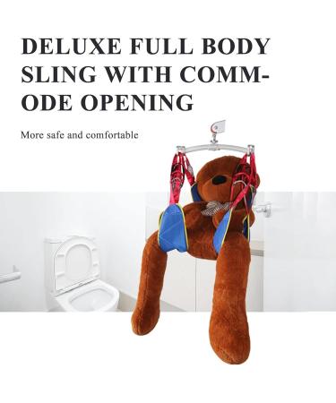  Transfer Belt for Elderly Comfortable Divided Leg Sling for Commode Lifter and Hoist Handicap Commode Full Body Sling (Color : L) - Buy Online on GoSupps.com