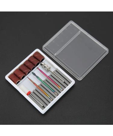 Nail Drill Bits Reshape Nail Polishing Head Sets Clean And Tidy for Home Salon Shop - Buy Online on GoSupps.com