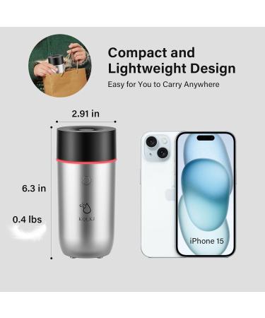 Car Diffuser & Humidifier | Mini USB Aromatherapy Essential Oil Diffuser with Colorful Lighting for Home Office & Bedroom - Buy Online on GoSupps.com