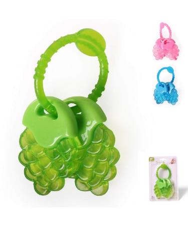 Cangaroo Teething Ring Grape T2215 BPA-free cooling teething ring teething aid from 3 months green