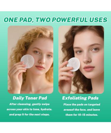 Korean Snail Mucin Toning Polish Pads for Dark Spots and Wrinkles with Peptides & Centella and Niacinamide Skin Treatment 100 Count - Buy Online on GoSupps.com