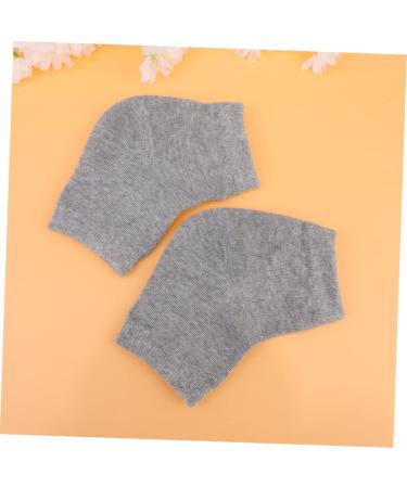 POPETPOP 6 Pairs Man Socks Men Socks Gel Heel Sleeves Mens Socks Dry Feet Socks Rough Calluses Socks Mens Stocking Heel Sleeves Protectors Mens Gel Moisturizing Socks Men and Women Pedicure - Buy Online on GoSupps.com