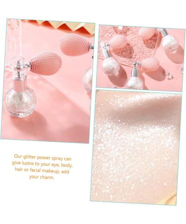 FOMIYES 2pcs High Gloss Dusting Body Highlighter Glitter Spray for Hair and Body Makeup Glitter The Face 7.5x7cm x2pcs Whitex2pcs - Buy Online on GoSupps.com