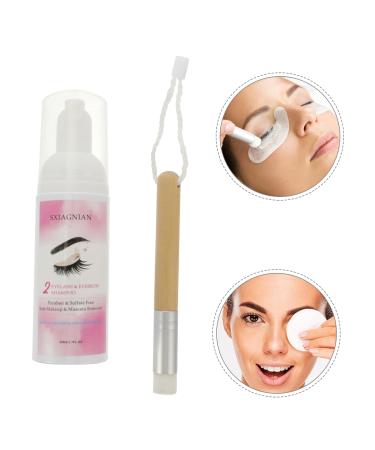 NOLITOY Eyelash Cleansing Mousse - 2pcs Lash Shampoo & Eye Makeup Remover Foam | Gentle Lash Cleaner & Mascara Wash for Flawless Eyes - Buy Online on GoSupps.com