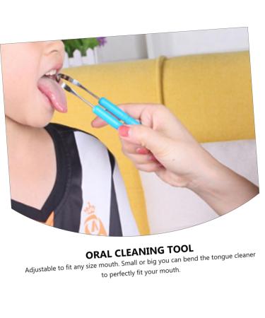 FRCOLOR 9 Pcs Kids Oral Cleaning Tools - Stainless Steel Mouth Scraper Set for Travel & Home - Durable & Safe - Buy Online on GoSupps.com
