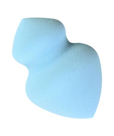 Makeup Sponges For Foundation Gyro Shape Beauty Sponge For Blending Professional Streak Application Blender Sponge For Enhanced Makeup Application For Foundation Liquid Cream And Powder Gyro Beauty Egg 28*40*60 Blue