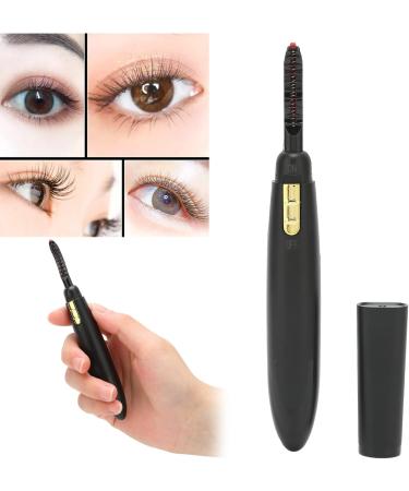 Verdant Touch Long Lasting Eye Lash Curler Heated Eyelash Curler Electric Eye Lashes Curler Rechargeable Quick Heating Long Lasting Battery Makeup Tool Black - Buy Online on GoSupps.com