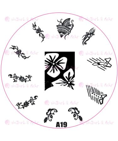 Stamping template # A-19
