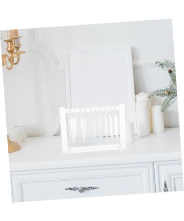 Mikinona 1 Set Nail Display Board Nail Organizer Durable Nail Tips Holder Nail Tips Display Holder Nail Charm Storage Nail Art Display Board Hangers Acrylic Storage Rack Modeling - Buy Online on GoSupps.com