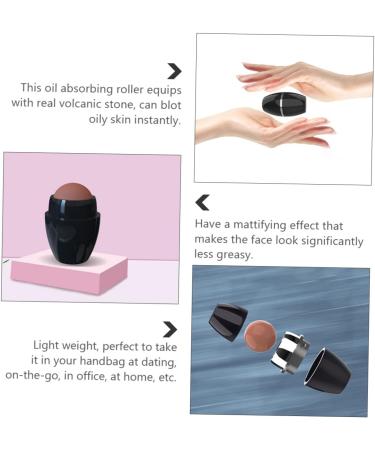 Angoily 7pcs Facial Shine Facial Skin Oil Removal Roller Oil Absorbing Roller Grease Massager 5X2.9X2.9CMx7pcs Whitex7pcs - Buy Online on GoSupps.com