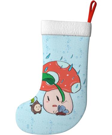 YYHHAOFA Sunflower Seeds and Mushroom Prints Christmas Decorative Stockings : Soft Light and Tactile Suitable for Christmas Holiday Party - Buy Online on GoSupps.com