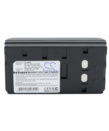 2100mAh Battery Compatible with PV-C850E PV-C500 PV-C900A PV-C88E PV-88E PV-C880E PV-C909A 6.0V