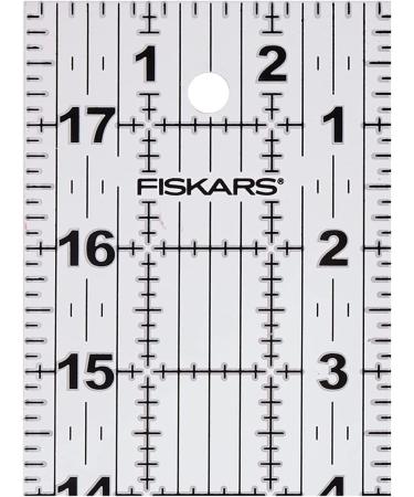 Fiskars 3x18 Inch Acrylic Ruler (187640-1001) - Buy Online on GoSupps.com